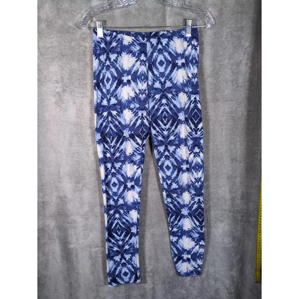 Kristin Nicole Leggings Women's Medium‎ Blue Tie Dye